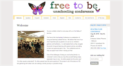 Desktop Screenshot of freetobeconference.com