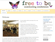 Tablet Screenshot of freetobeconference.com